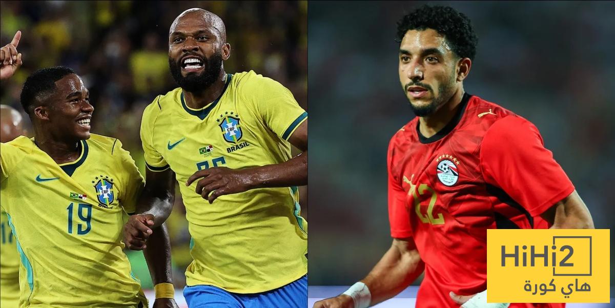 تشكيلة منتخب البرازيل الاساسية ضد مصر وديا