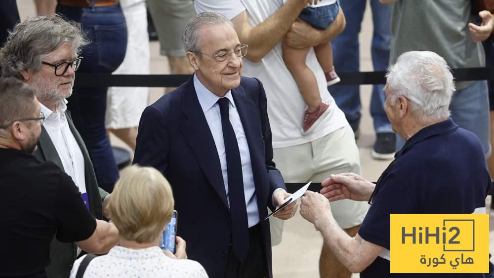 بيريز يقترب من فوز مريح في انتخابات ريال مدريد