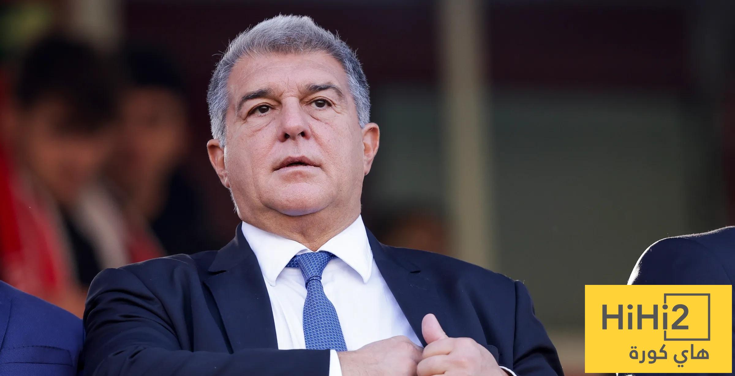 عاجل : لابورتا تواصل شخصيا مع وكيل ألفاريز بعد اعلان ريال مدريد