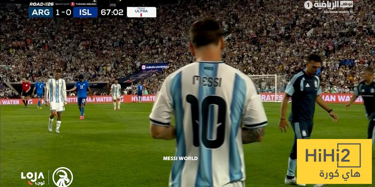 الصالح سبورت : ميسي يضاعف النتيجة للأرجنتين أمام أيسلندا