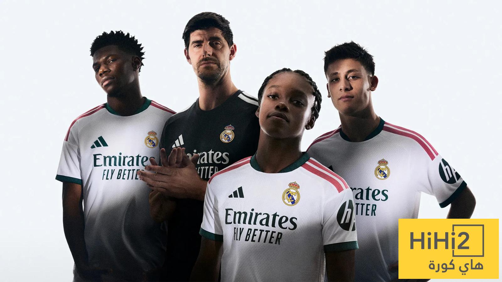 ريال مدريد يجدد عقد أديداس حتى 2034 بعوائد تاريخية