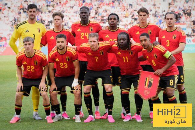 قلق في معسكر بلجيكا قبل مواجهة مصر بالمونديال
