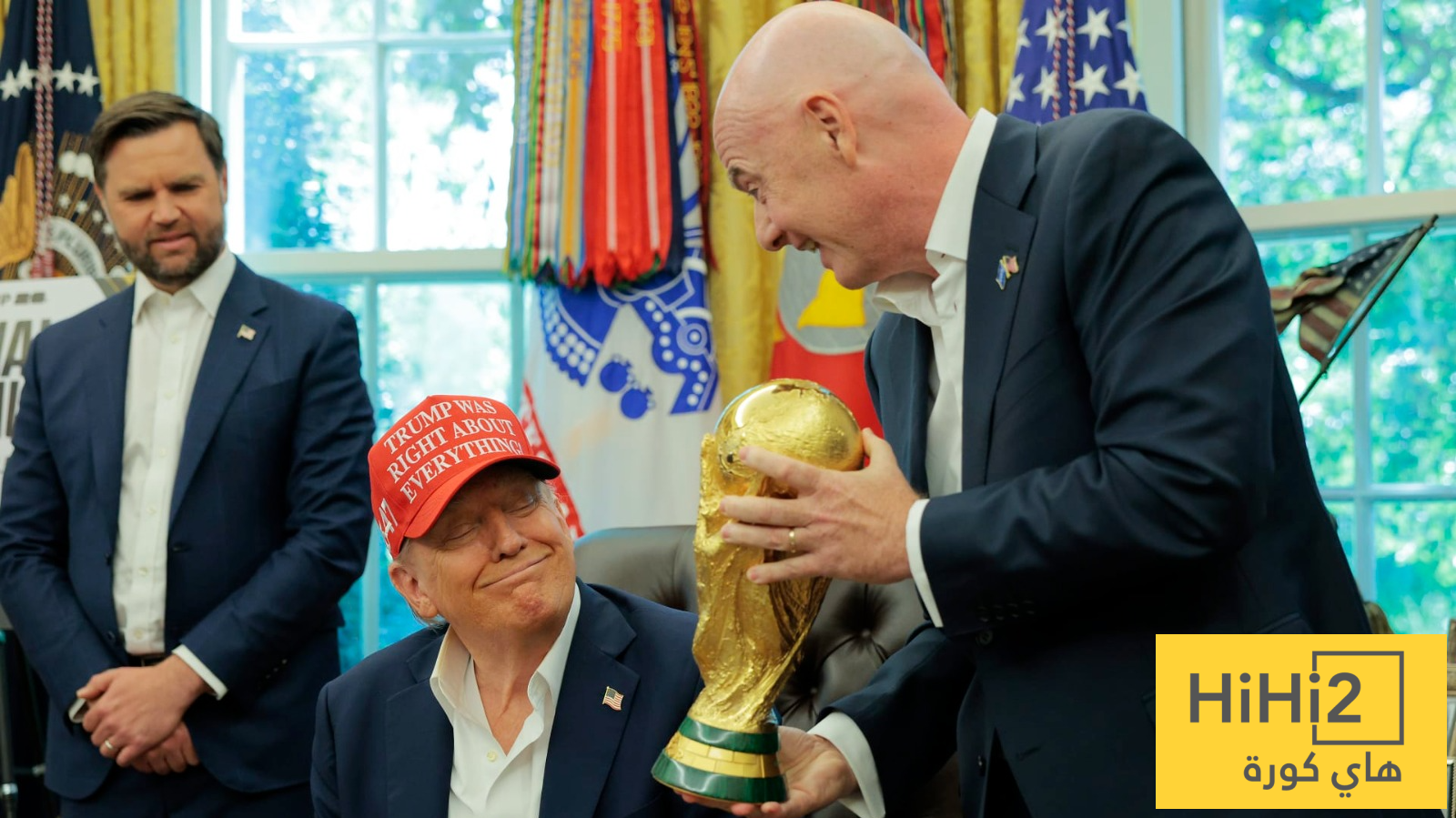 ترامب يفاجئ مدرب أمريكا قبل انطلاق المونديال