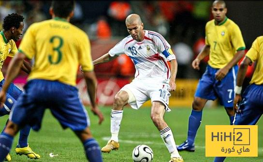 صورة .. زيدان حاضرا في مباراة البرازيل والمغرب