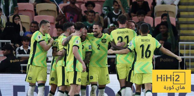 عاجل – التشكيلة الرسمية لمنتخب أستراليا أمام تركيا في كأس العالم