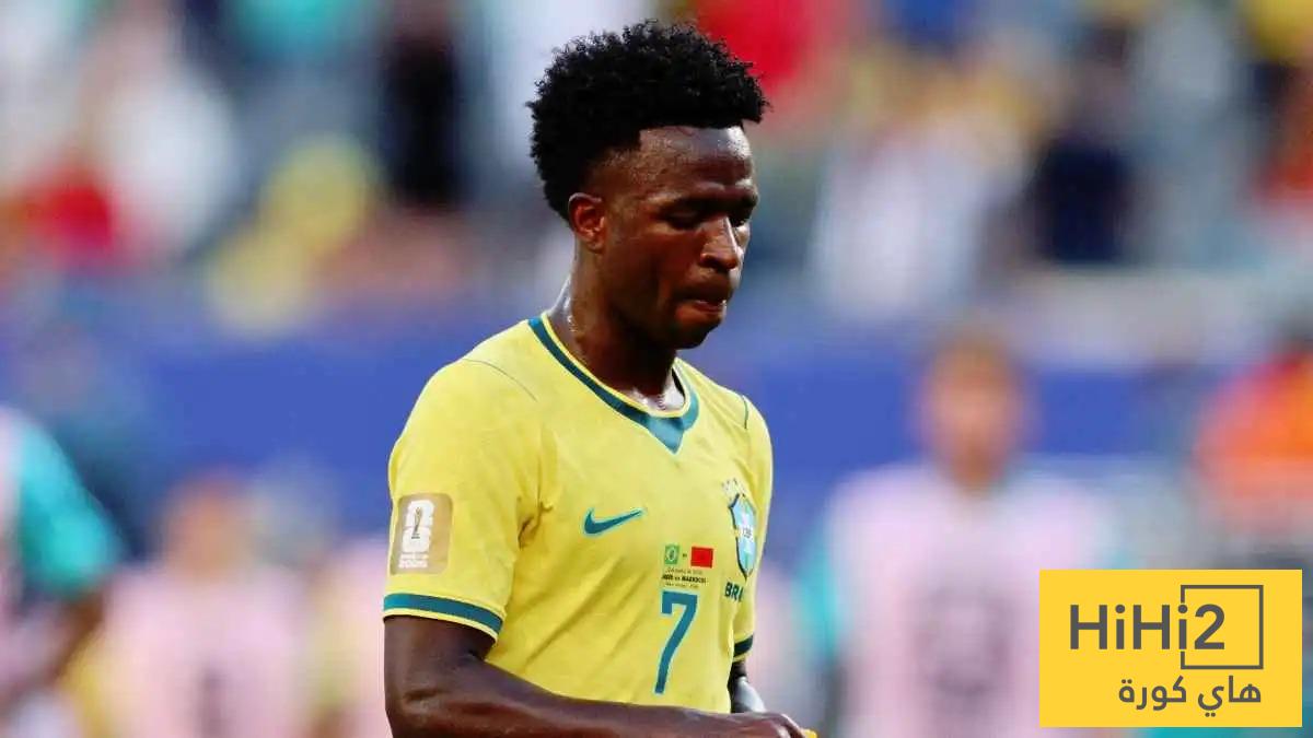 فينيسيوس يرفض أوامر فيفا بعد مباراة المغرب والبرازيل