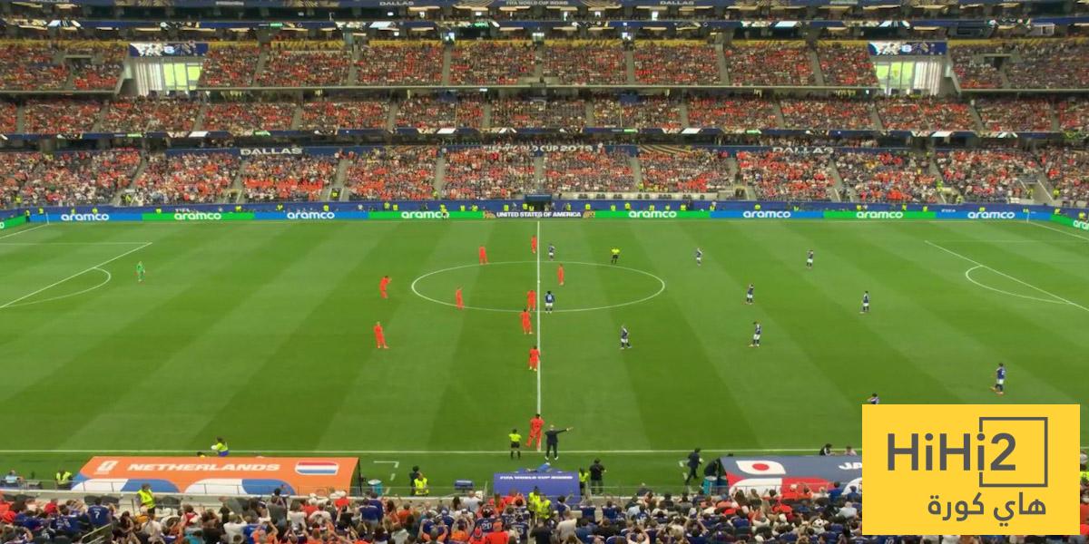 احصائيات الشوط الأول بين هولندا واليابان في كأس العالم