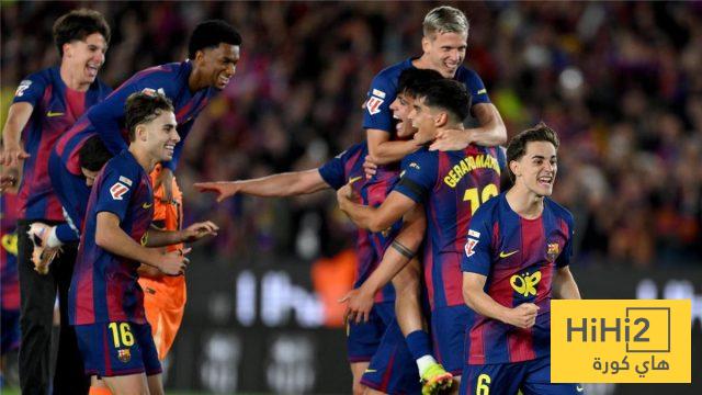 برشلونة يحسم موقع لاعبه الشاب