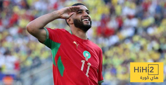المغرب تتقدم مبكرًا على اسكتلندا بالهدف الأول