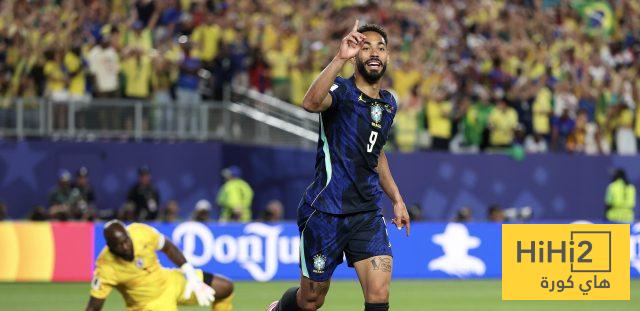 نهاية الشوط الأول بتقدم البرازيل أمام هايتي في كأس العالم
