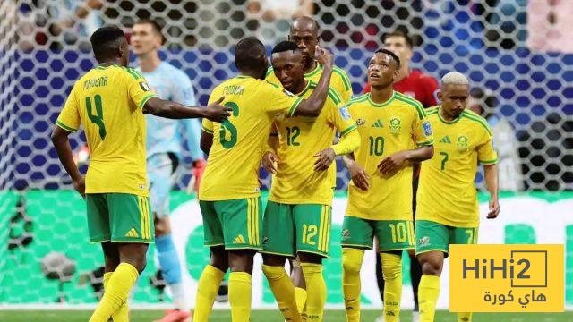 هدايا ثمينة للاعبي جنوب إفريقيا بعد التعادل مع التشيك في المونديال