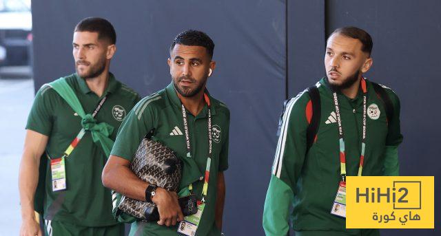 عاجل – التشكيلة الرسمية لمنتخب الجزائر أمام الأردن في كأس العالم