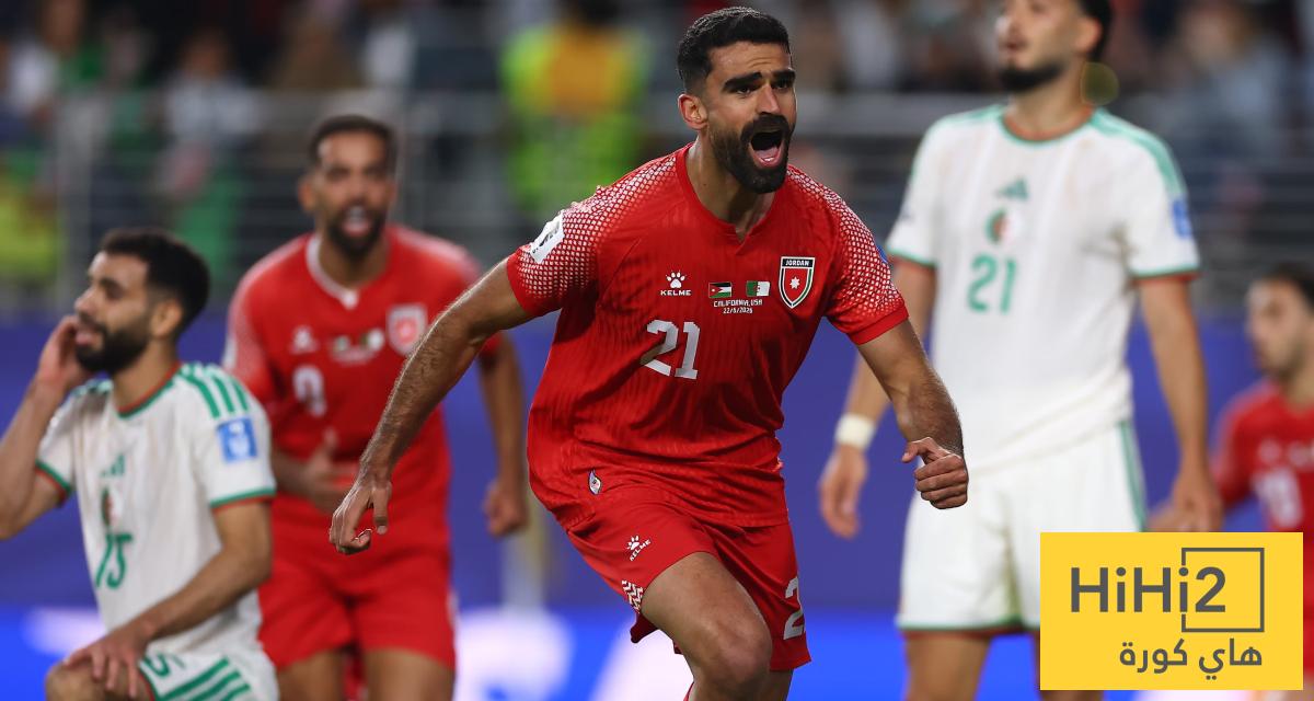 إحصائيات ساعة من مباراة الجزائر والأردن في كأس العالم