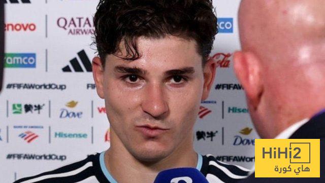 أول رد رسمي من أتلتيكو مدريد بعد تصريحات ألفاريز