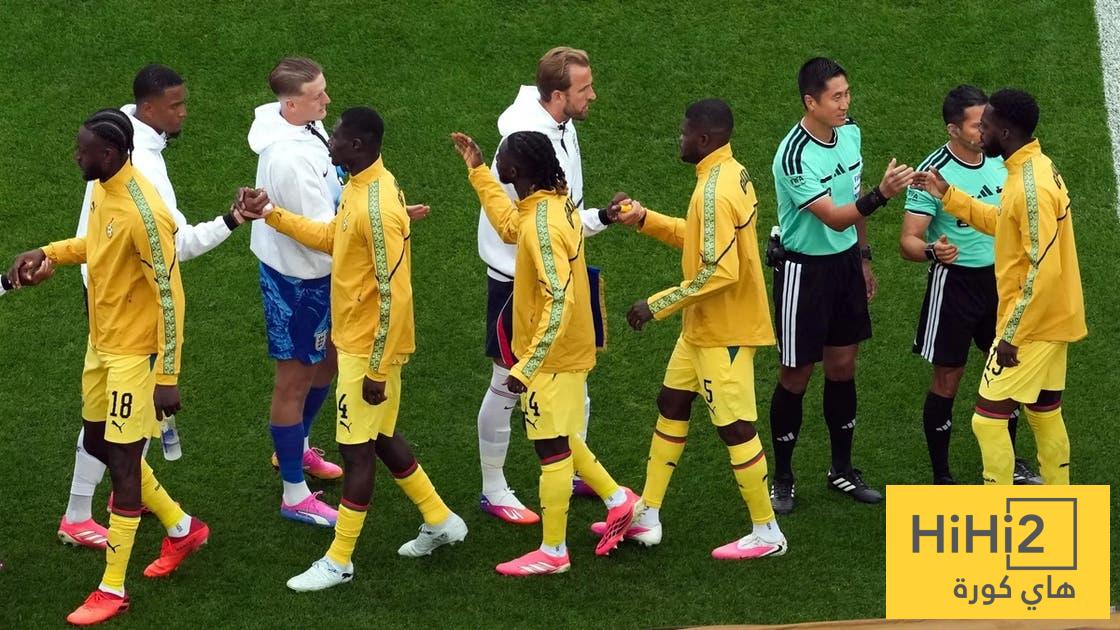 قبل مباراة إنجلترا وغانا.. لاعب إنجليزي يرفض مصافحة توماس بارتي