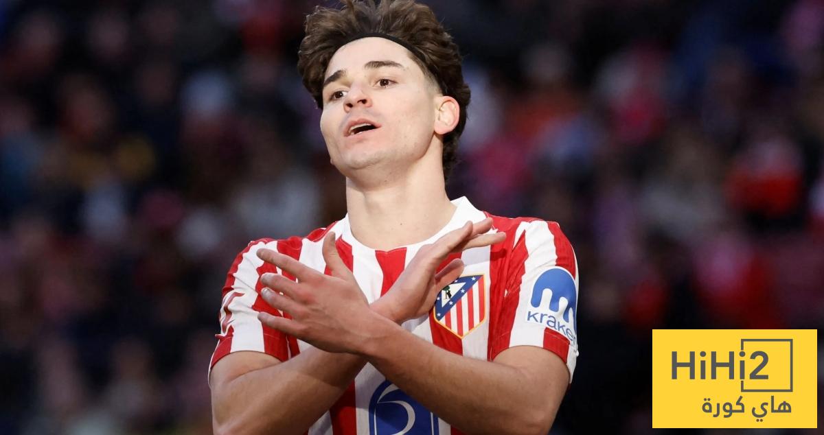 تصريح مفاجئ من لاعب أتلتيكو عن ألفاريز