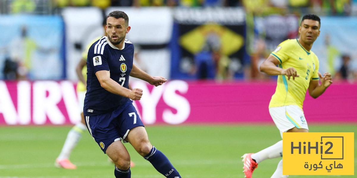مساحات سبورت : احصائيات فوز البرازيل على اسكتلندا في كأس العالم