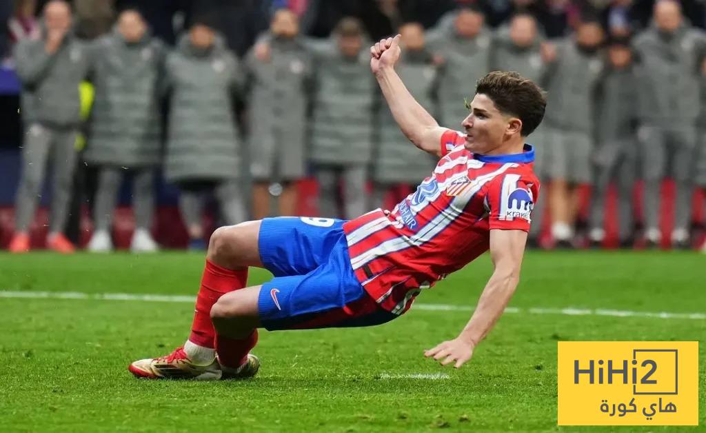 أتلتيكو مدريد يراقب بديل جوليان ألفاريز