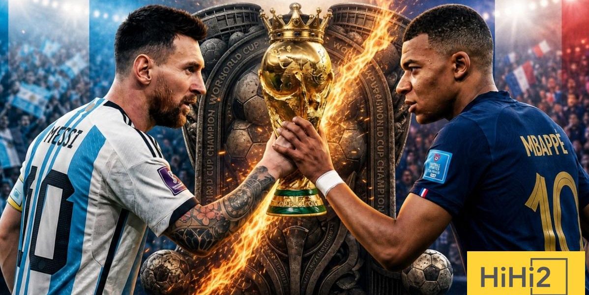 مبابي وميسي يتنافسان على عرش كأس العالم