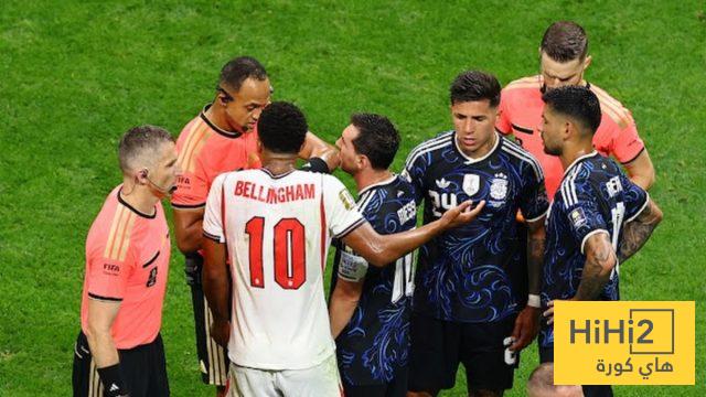 فيرنانديز يدرك التعادل للارجنتين ضد انجلترا
