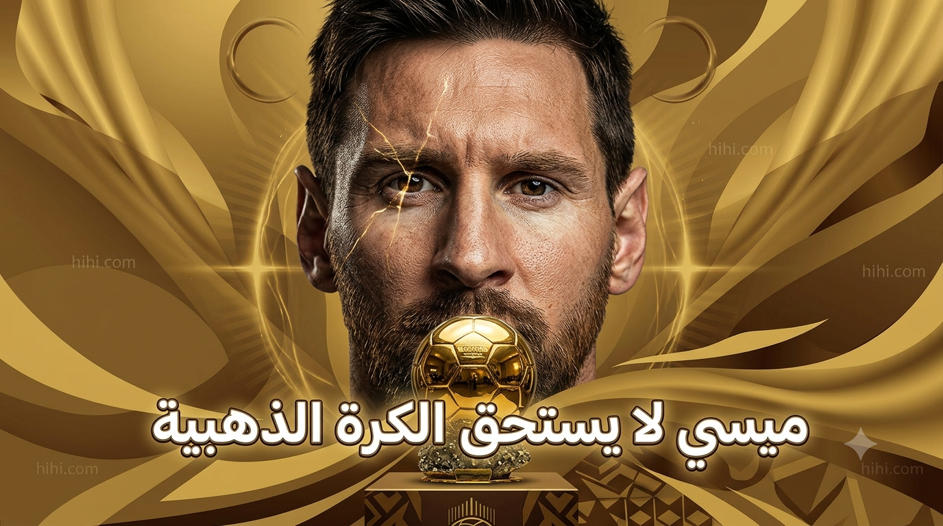 فوز ميسي بالمونديال لا يعني أحقيته بالكرة الذهبية !