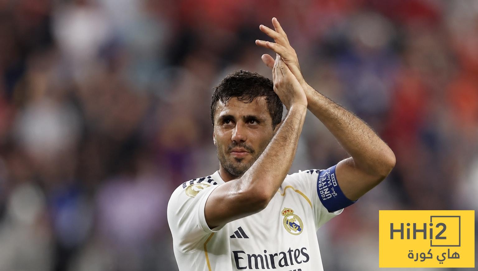رغبة رودري تصفع محاولات برشلونة وترجح كافة ريال مدريد