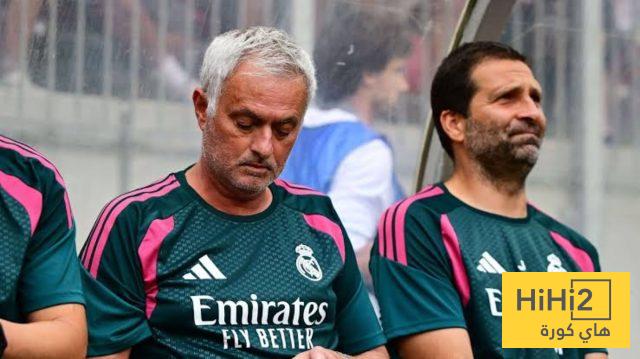 عقوبة مورينيو للمتأخرين على التدريبات في ريال مدريد