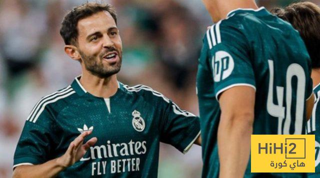 ماذا قال بيرناردو سيلفا بعد ظهوره الأول مع ريال مدريد ؟