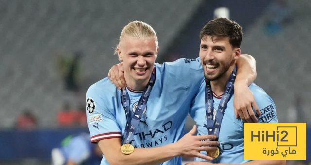 ماريسكا يحسمها .. هالاند وروبن دياز قادة مانشستر سيتي الجدد