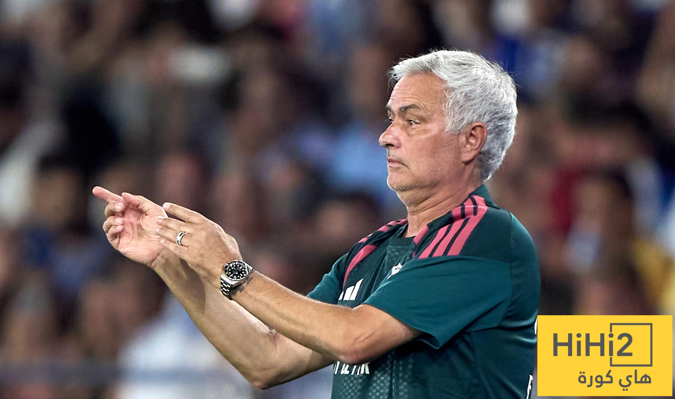 متى يخوض مورينيو مباراته الأولى مع ريال مدريد ؟