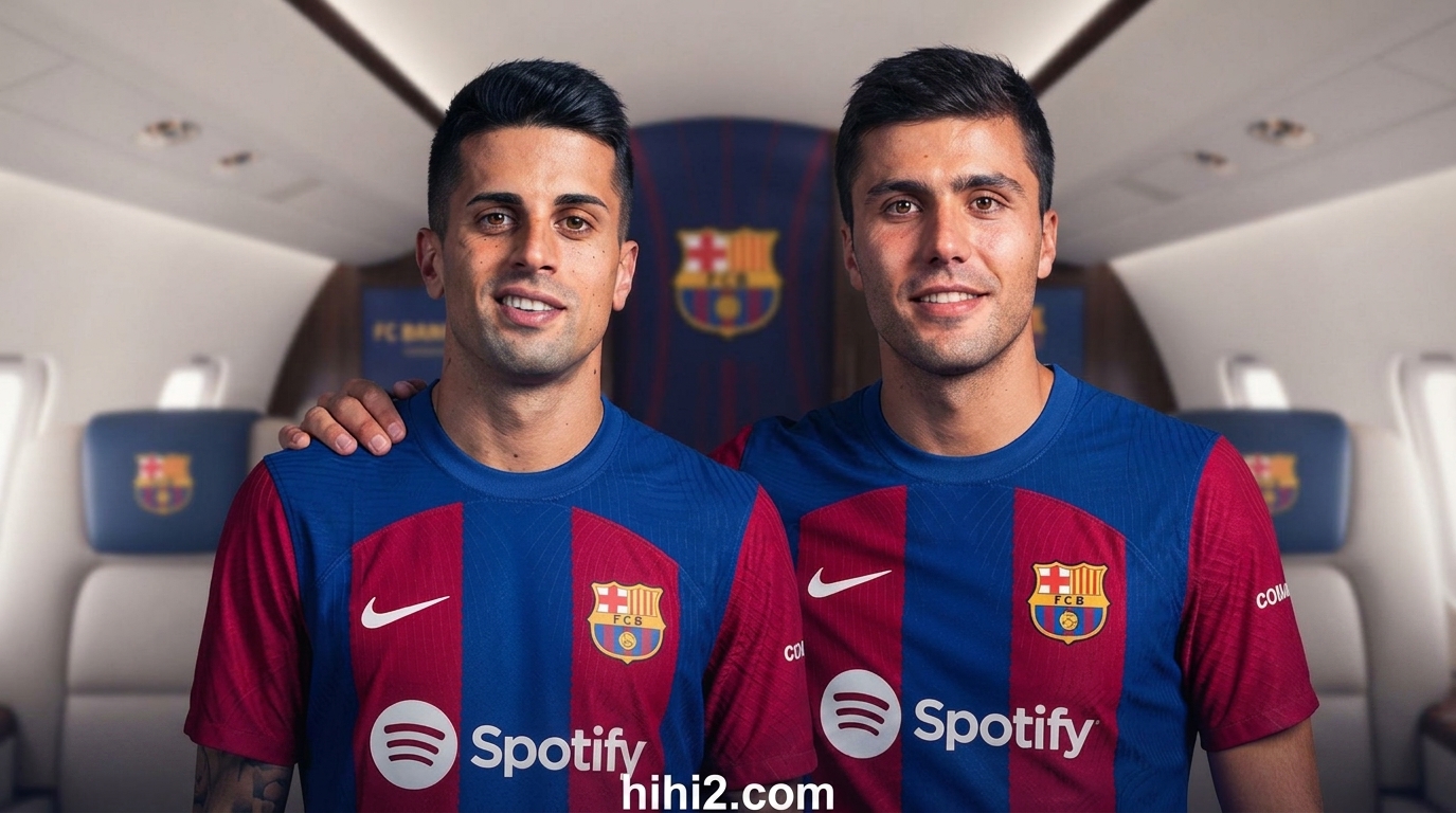 يوم الحسم في برشلونة ..موعد وصول كانسيلو ورودري