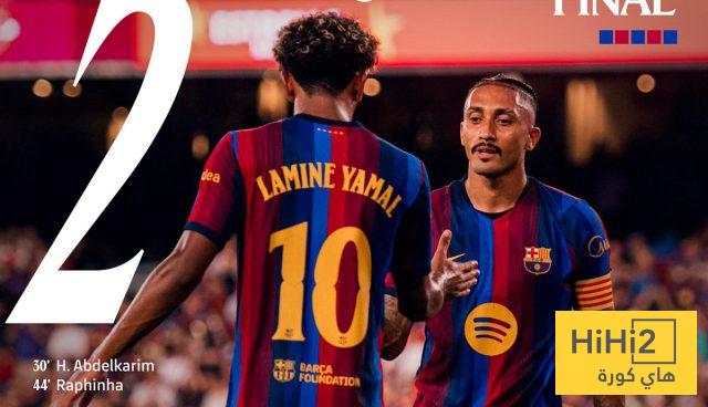 رسميا : برشلونة يتوج بكأس خوان غامبر بعد الفوز على الأهلي المصري