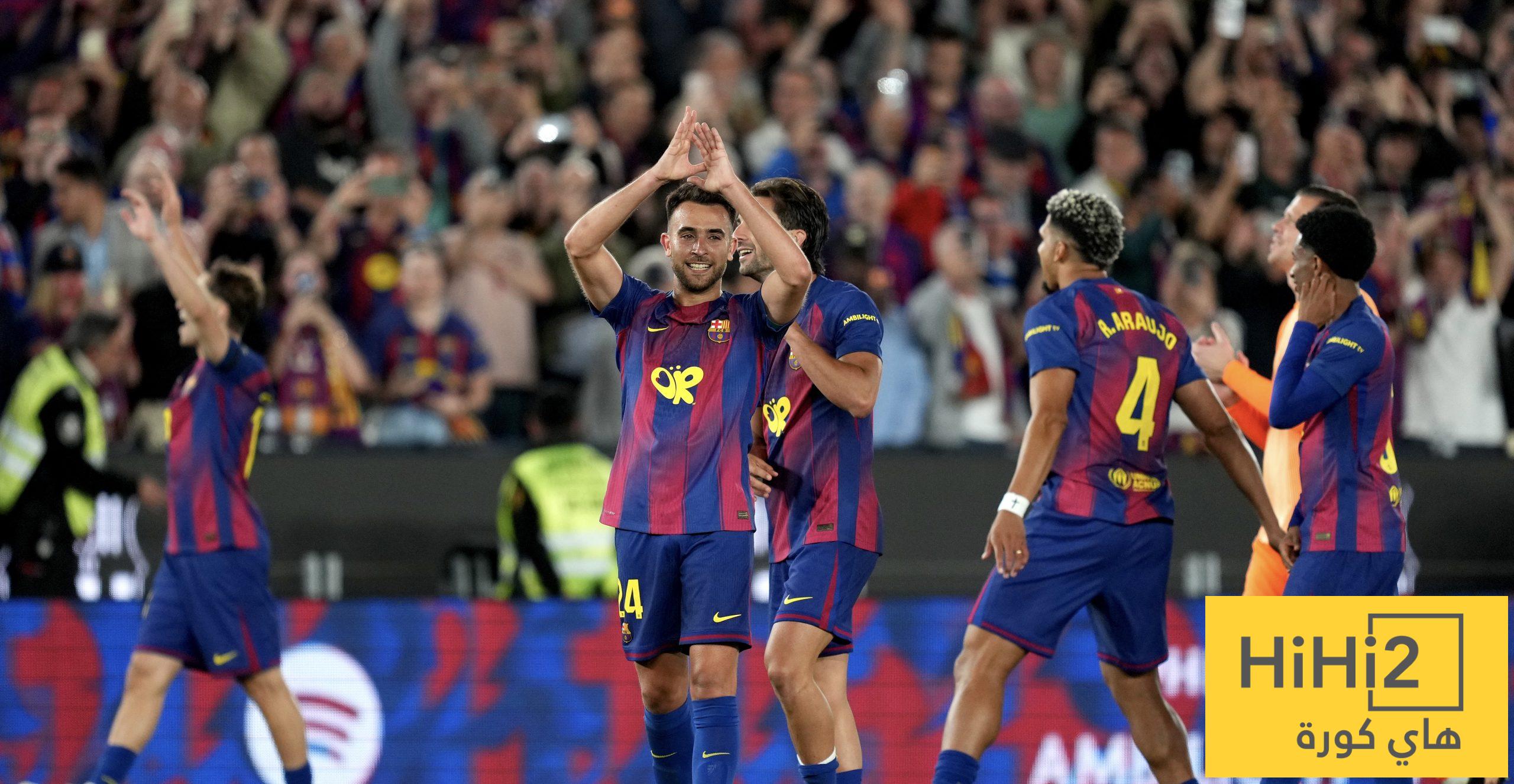 غارسيا يحذر منافسي أوروبا: برشلونة يستهدف جميع الألقاب هذا الموسم
