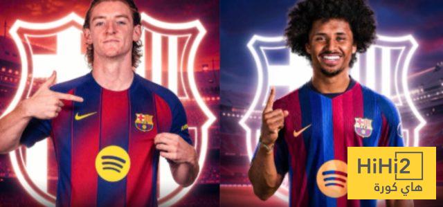 صورة .. أرقام أديمي وغوردون مع برشلونة