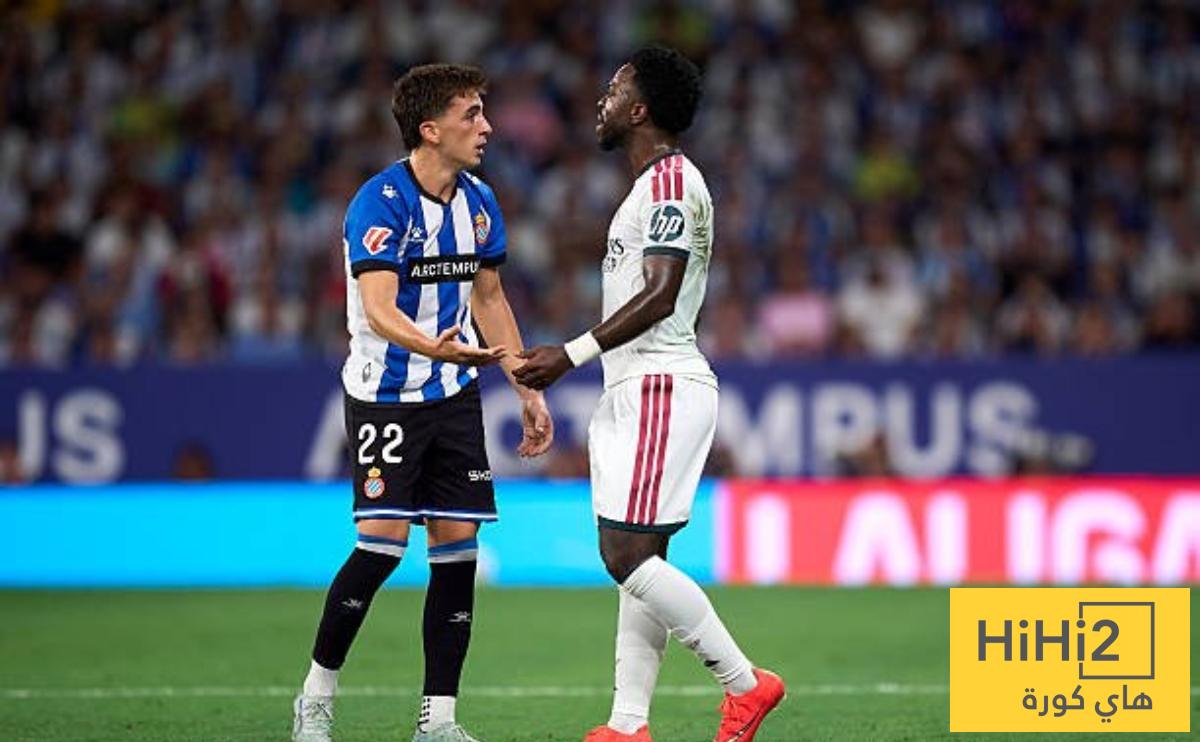 تعليق لاعب اسبانيول على المشادات بينه وبين فينيسيوس