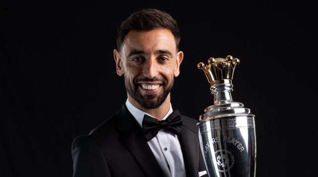 برونو فيرنانديز أفضل لاعب في إنجلترا لعام 2026
