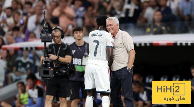لفتة ذكية من مورينيو لتهدئة الأجواء بين فينيسيوس وجماهير ريال مدريد