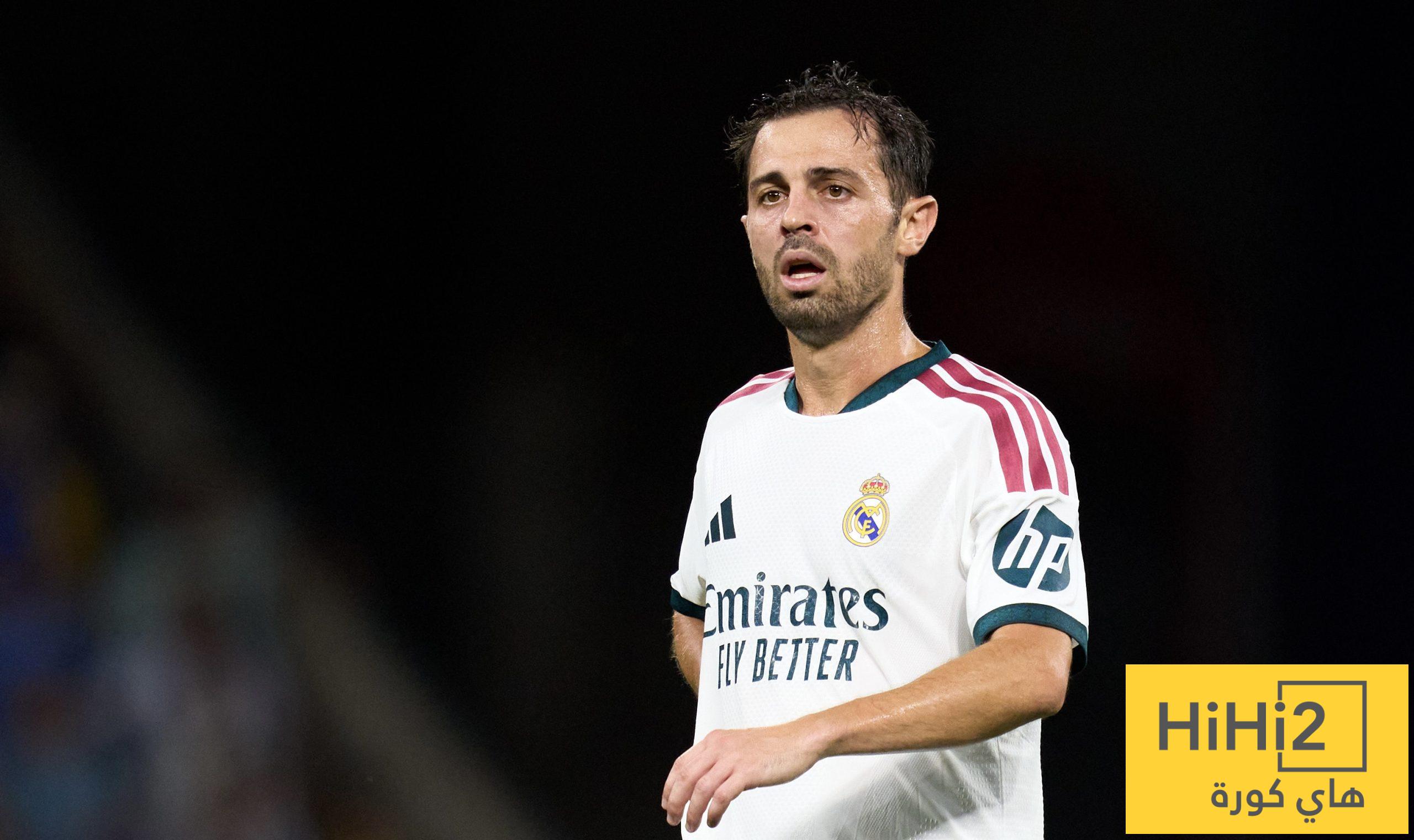 ثغرة تكتيكية ترهق مدريد .. لماذا لا يعتبر برناردو سيلفا الحل الأمثل ؟