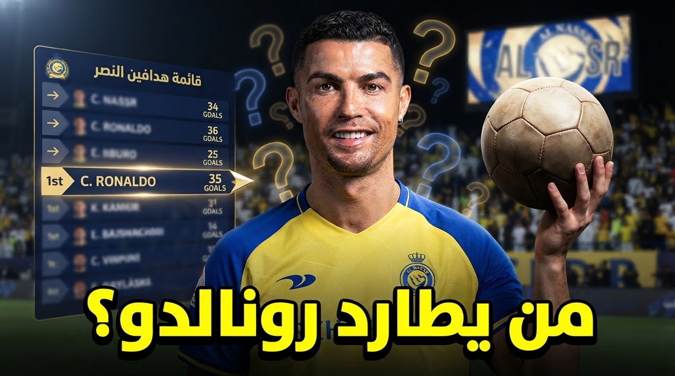 ما هو ترتيب رونالدو في قائمة هدافي النصر الأجانب ؟