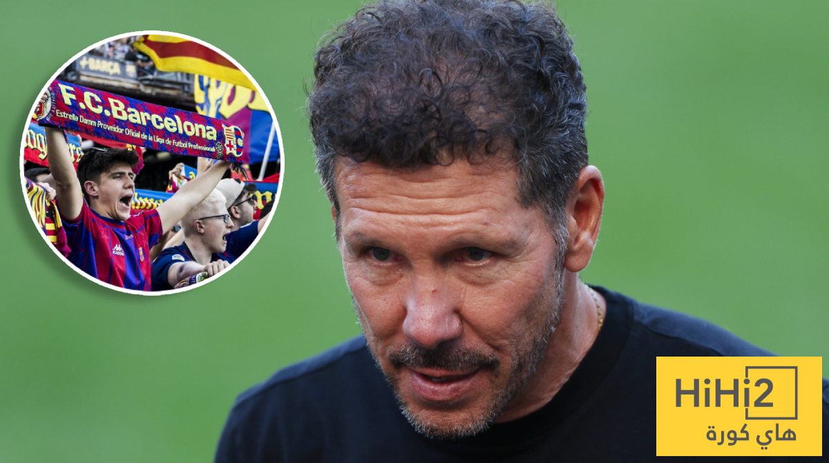 يا منافقين.. جمهور برشلونة يهاجم أتلتيكو مدريد بسبب صفقته المنتظرة