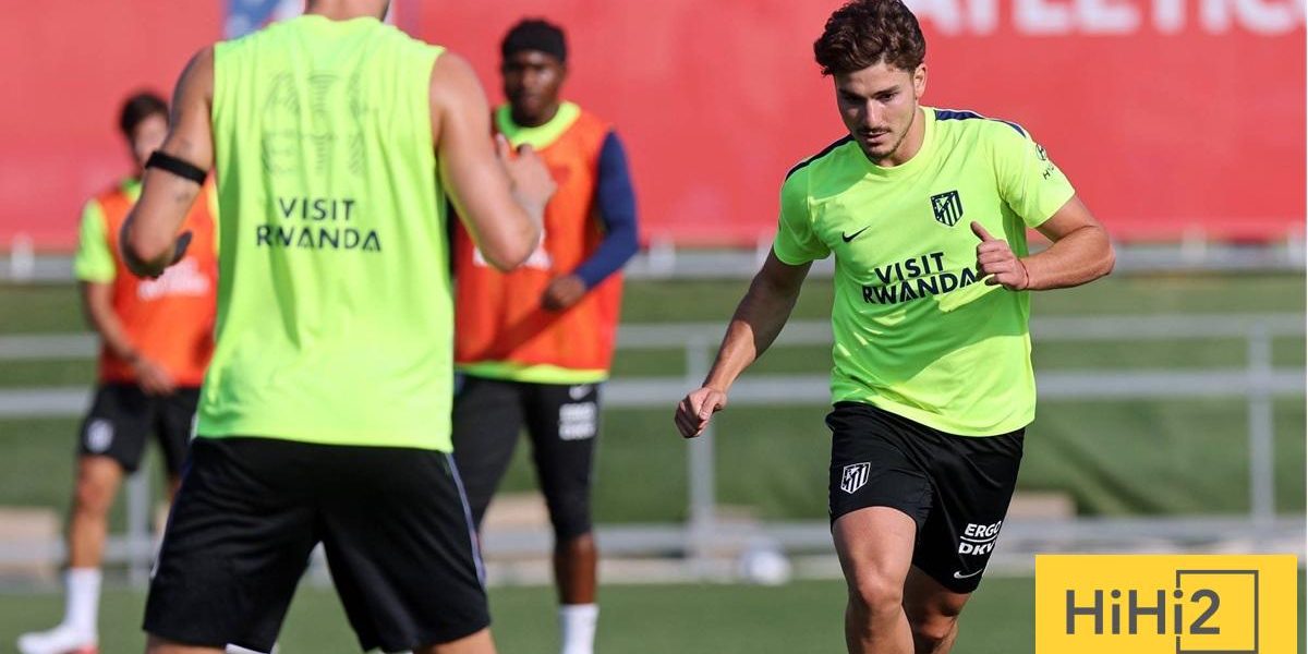 جوليان ألفاريز يعود لتدريبات أتلتيكو مدريد