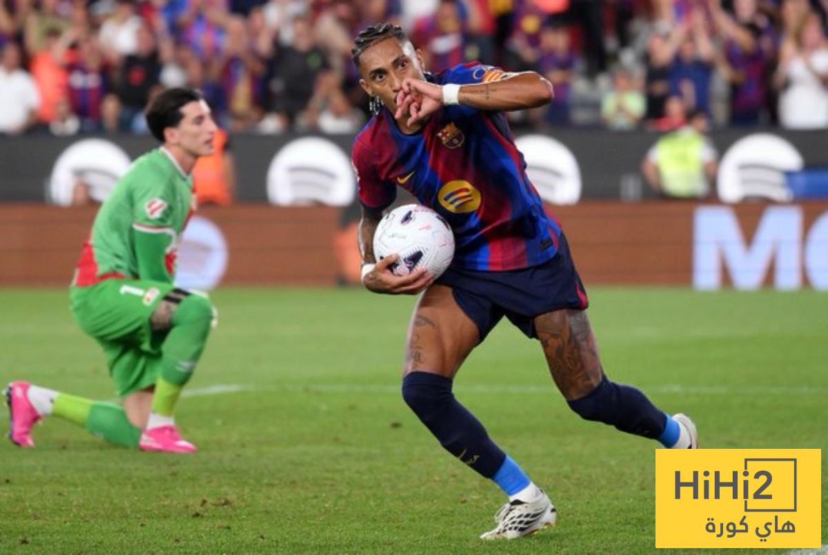 رافينيا ثاني من يفعلها لبرشلونة بعد ميسي
