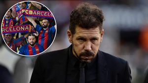 صور – خسارة أتلتيكو مدريد أمام بلباو تشعل موجة سخرية من جمهور برشلونة
