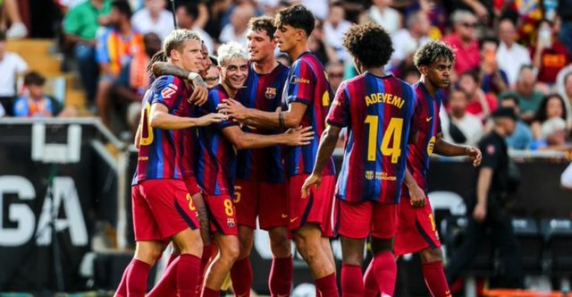 برشلونة جعل جماهيره تنسى ألفاريز