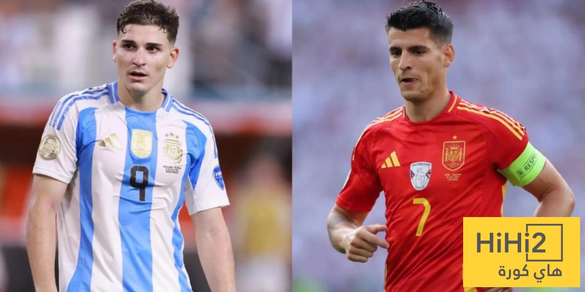 موراتا يوجه طلب لجماهير أتلتيكو مدريد بشأن ألفاريز