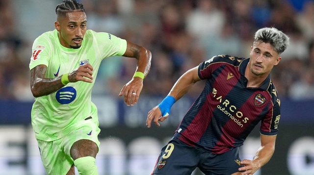 7 أرقام تاريخية ترجح كفة برشلونة على ليفانتي في الدوري الإسباني