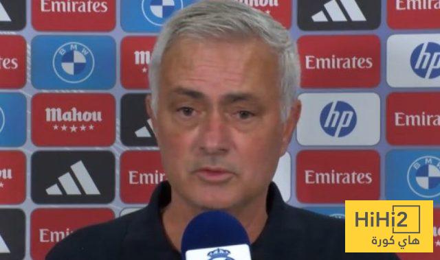مورينيو يعتذر بعد أداء الفريق في الشوط الثاني أمام فاليكانو ويكشف الأسباب