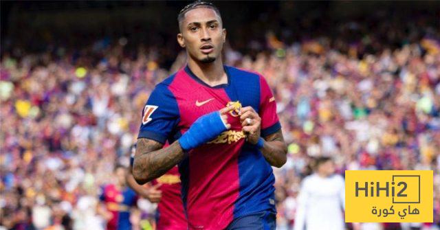 رافينيا يطارد رقمًا تاريخيًا مع برشلونة
