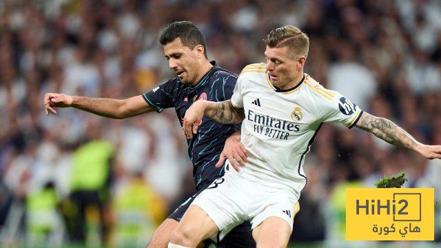 رودري اول لاعب يفعلها في الليغا بعد كروس ..!