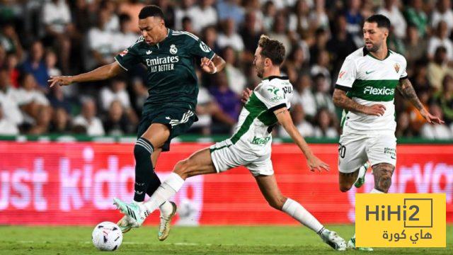 الشوط الثاني يفضح ريال مدريد أمام إلتشي